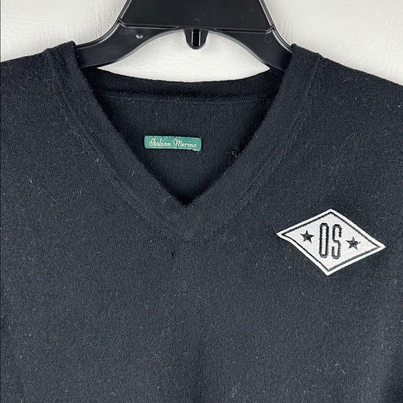 Italian Merino Wool Pullover Sleeveless Sweater Vest - Picture 2 of 8